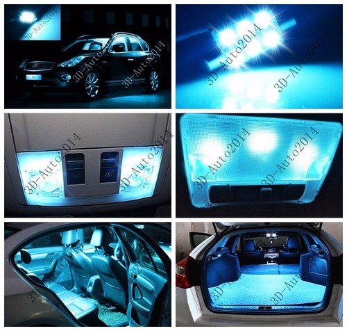 7pcs ICE Blue LED Light Interior Package Kit for Acura RSX 2002-2006 - Picture 3 of 7