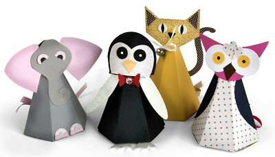 Sizzix Bigz Pro Cat, Elephant, Owl, Penguin Box #661957 Retail $68.99 L Serata