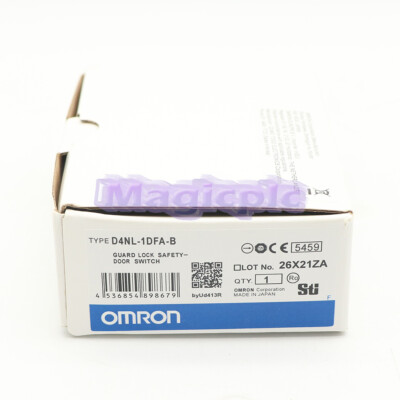 1PCS New OMRON D4NL-1DFA-B GUARD LOCK Limit Switches Safety Door Chassis Mount
