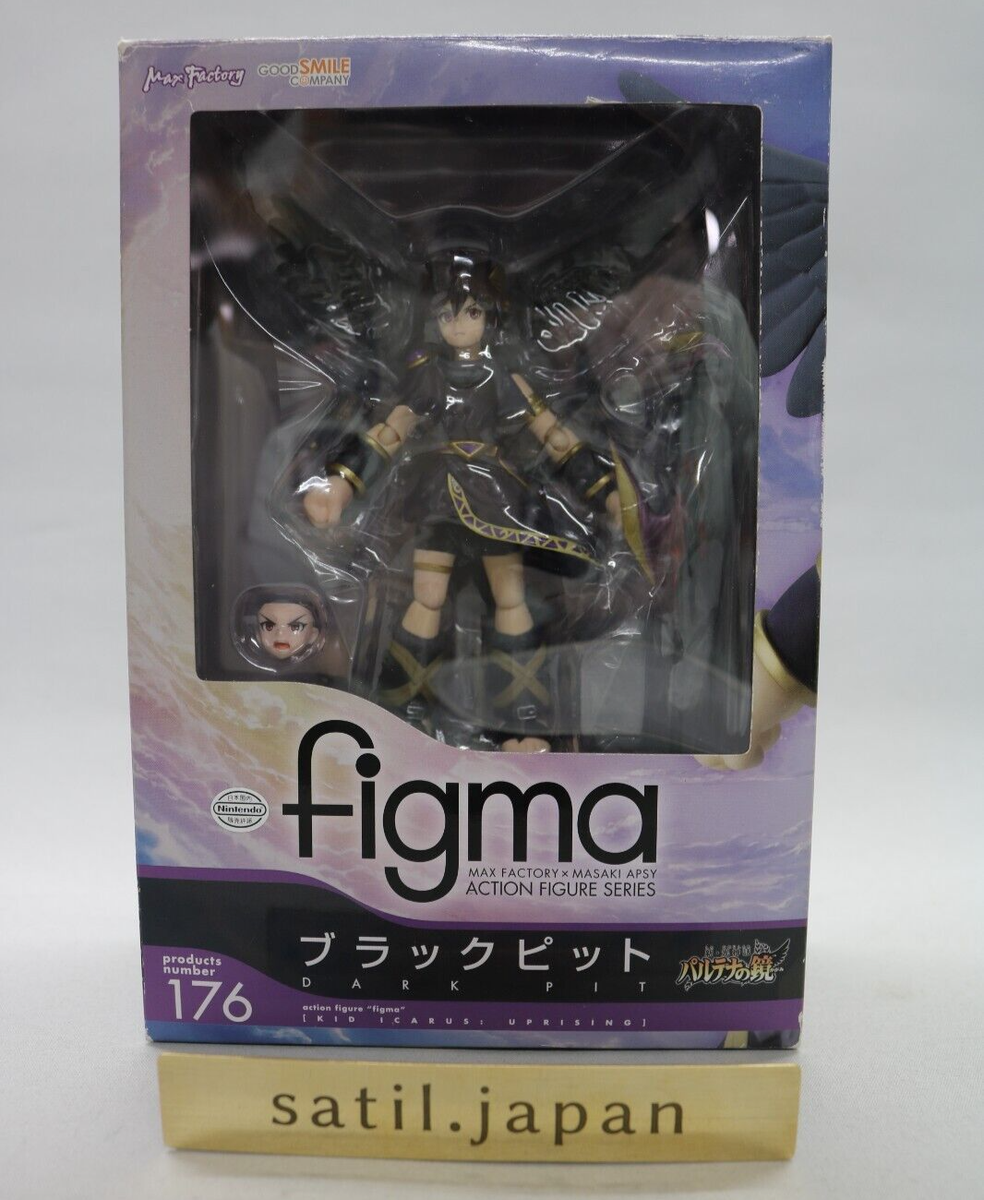 USED] Max Factory figma Kid Icarus: Uprising Dark Pit Figure | eBay