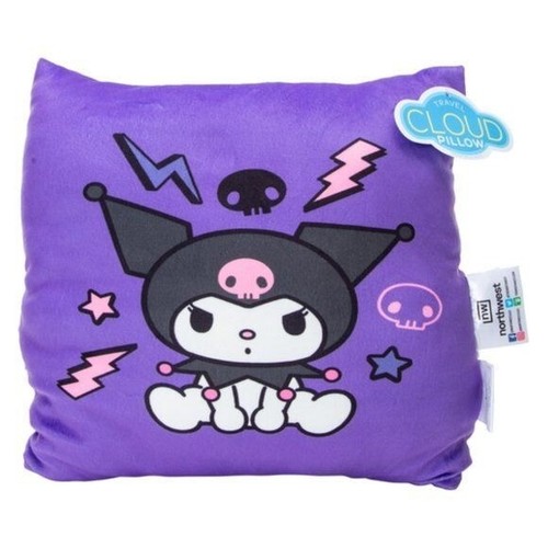 Hello Kitty & Friends Kuromi con manta táctil de seda y almohada en la nube - Imagen 5 de 5