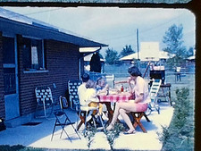 8mm Film 1965 Family Picnic 1960s Home Movie Long Shot Kids Graduation