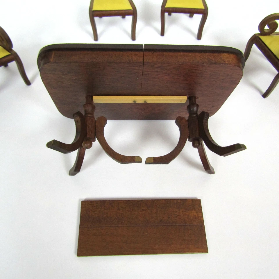 SILLA MESA COMEDOR CASA MUÑECAS ¿Sonia Messer Lynnfield? Lote de muebles vintage Foto 4 de 4