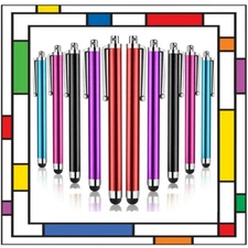 10x Stylus Pen for Touch Screen Tablet Capacitive Stylist Pen fr Cell Phone iPad