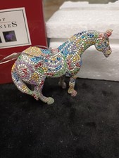 2003 "CABALLO BRILLIANTE" Retired Trail of Painted Ponies Christmas Ornament