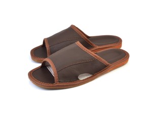mens leather scuffs