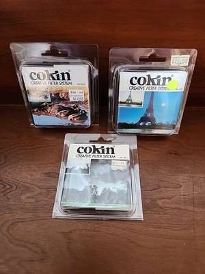 3 Cokin Creative Filter System Filters 026 667 And 121
