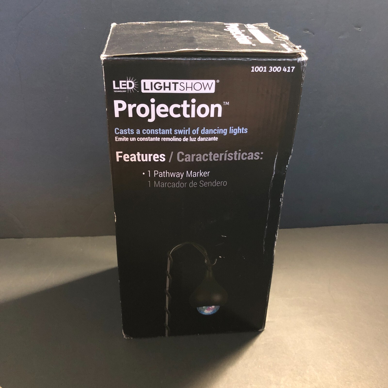 Gemmy 30 in Multi Color Projection Kaleidoscope Pathway Marker w