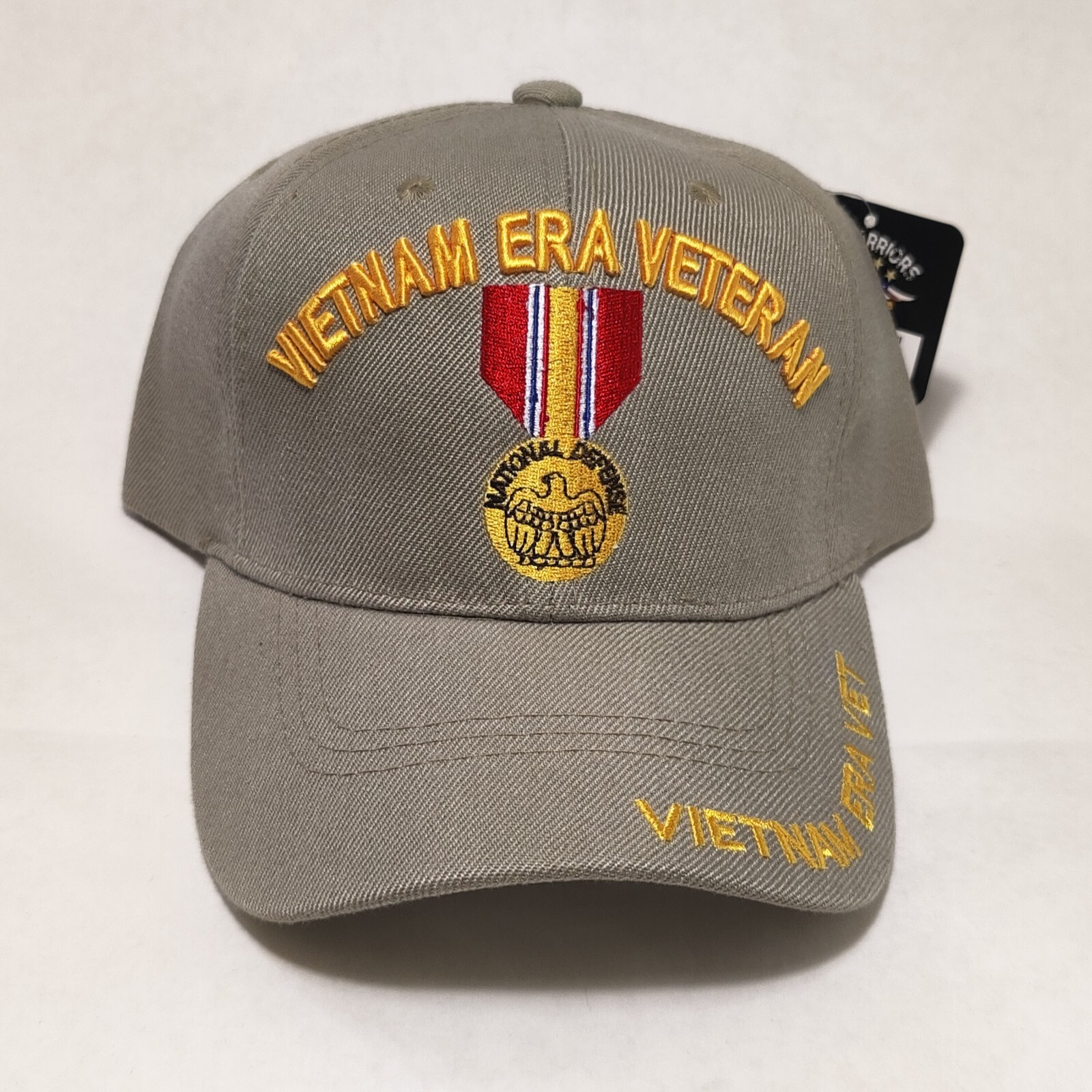 Vietnam Era Tan medal acrylic baseball cap Adjustable New with Tag adjustable