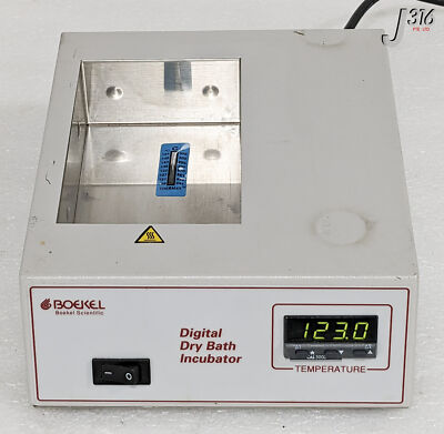 36507 BOEKEL 2-BLK DIGI DRY BATH INCUBATOR W/ MICROTUBE BLK 110010