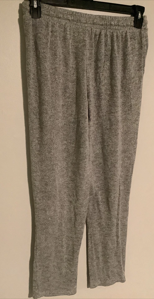 Pantalones de pijama NATORI - Sudaderas de salón grises - Bolsillos cordón suave acogedor - S pequeños Foto 4 de 4