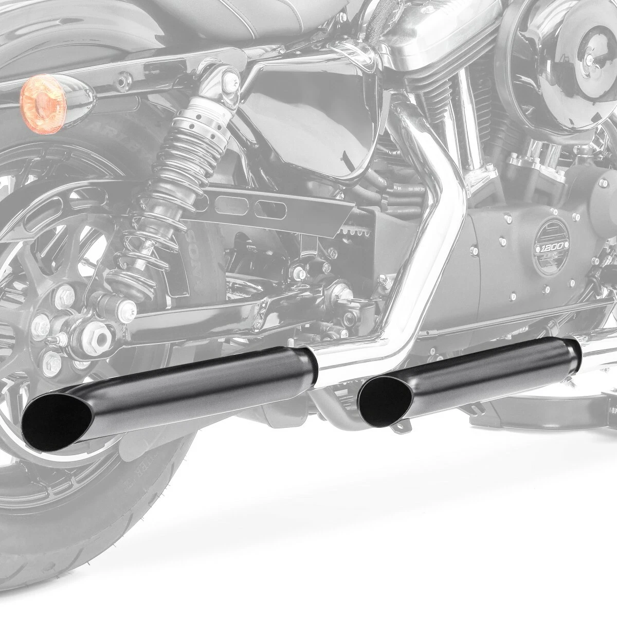 Set 2x Exhaust for Suzuki Intruder VL 125 TO1 eBay