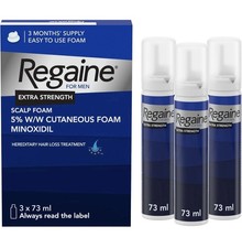 Regain ForMen Extra Strength Hair Growth Treatment Foam 3x73ml 3 Months Supply