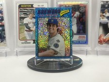 2026 Topps Heritage Chrome Light Blue Sparkle Refractor #195 Sal Frelick