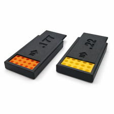 Airgun Pellet Case 50 Round Holder .177 .22 HFT FT Benchrest UK