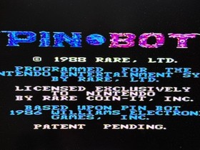 Pin Bot NES PAL NOE Original Nintendo inkl. Anleitung getestet + Schutzh&uuml;lle