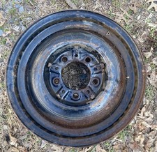 Vintage Original Oem Steel Wheel Rim 16x4.5 5x5.5 Bolt Possibly Mopar 4 Inch Hub