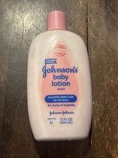 Original Johnson's Baby Lotion Pink Bottle 15 oz Discontinued-