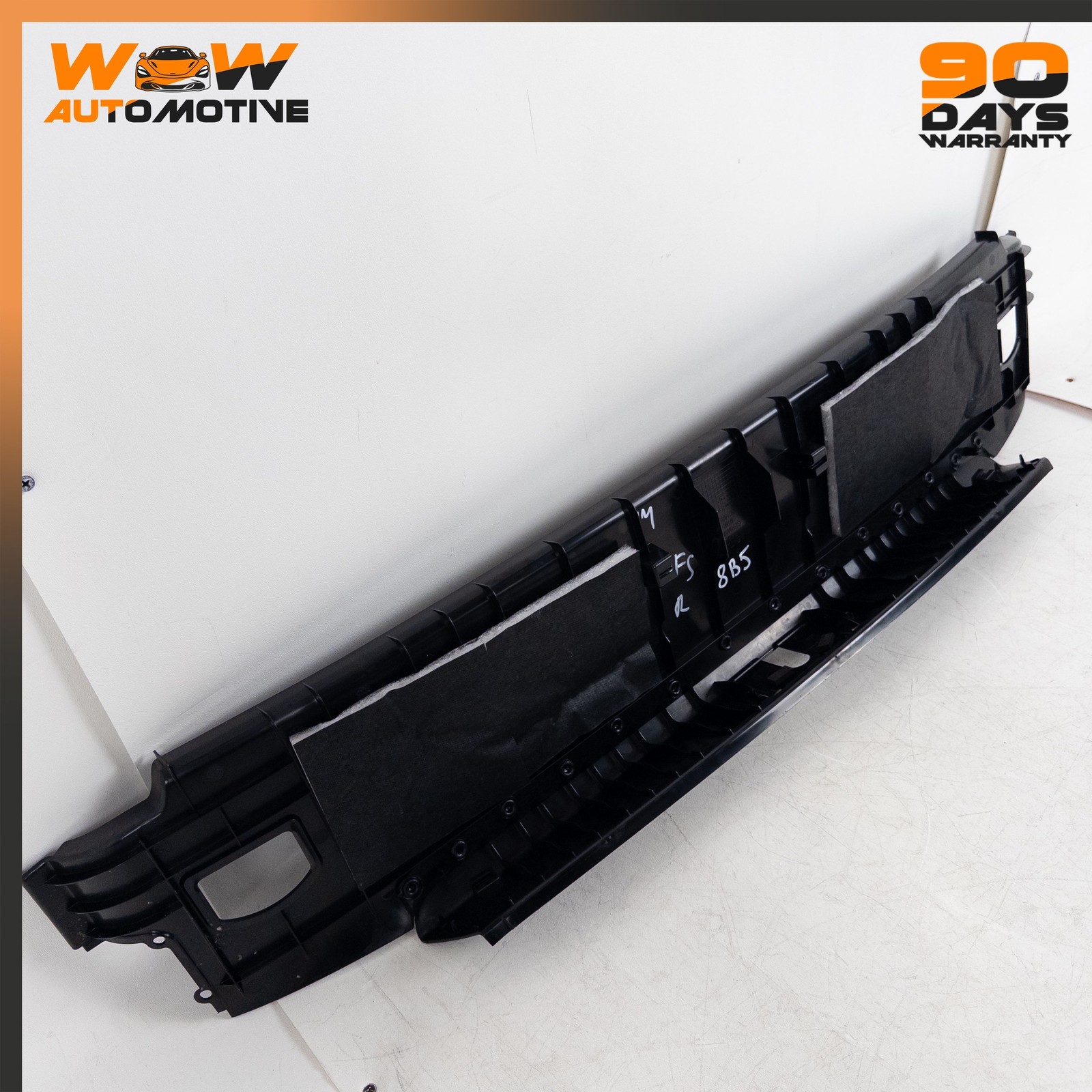 14-19 BENTLEY FLYING SPUR GATE TRUNK LOCK COVER SILL SCUFF PANEL TRIM OEM