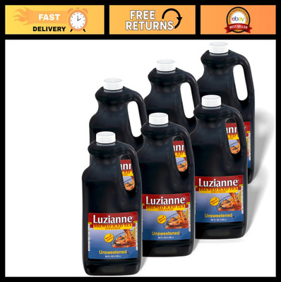 Unsweetened Iced Tea Concentrate - Just Add Water, 64 Fl Oz Bottle, Pack of 6