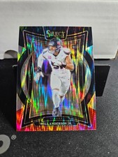 2024 Panini Select Will Anderson Jr. Black & Red Prizm Shock Houston Texans #100