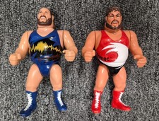 WWF Hasbro The Natural Disasters Earthquake Typhoon Figures 1992 Series 3 WWE