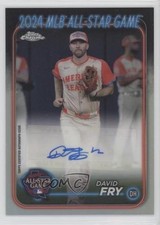 2024 Topps Chrome Update 2024 All-Star Game Auto David Fry #ASGCA-DF Auto 14t3