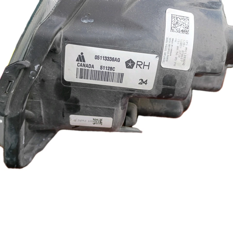 Faro lateral derecho pasajero 08-16 Chrysler Town & Country 05113336AG Foto 3 de 4