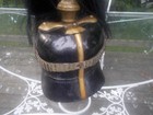 Imperial German Prussian Pickelhaube Helmet w/ Prussian Eagle & Parade Plume — photo 3