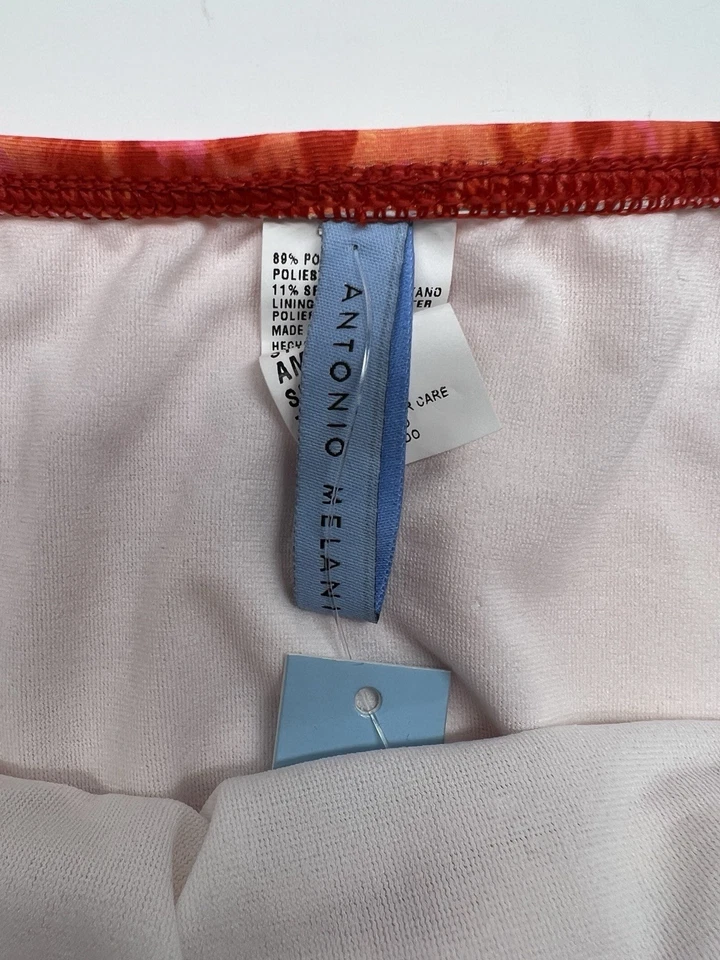 Antonio Melani Bikini Bottom Womens Large Sunset Sash Animal Print Swim Beach - Image 4 of 4