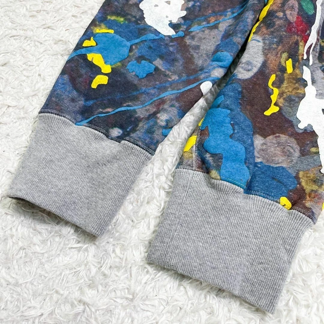 Felpa con cappuccio Grade Sacai Jackson Pollock Studio