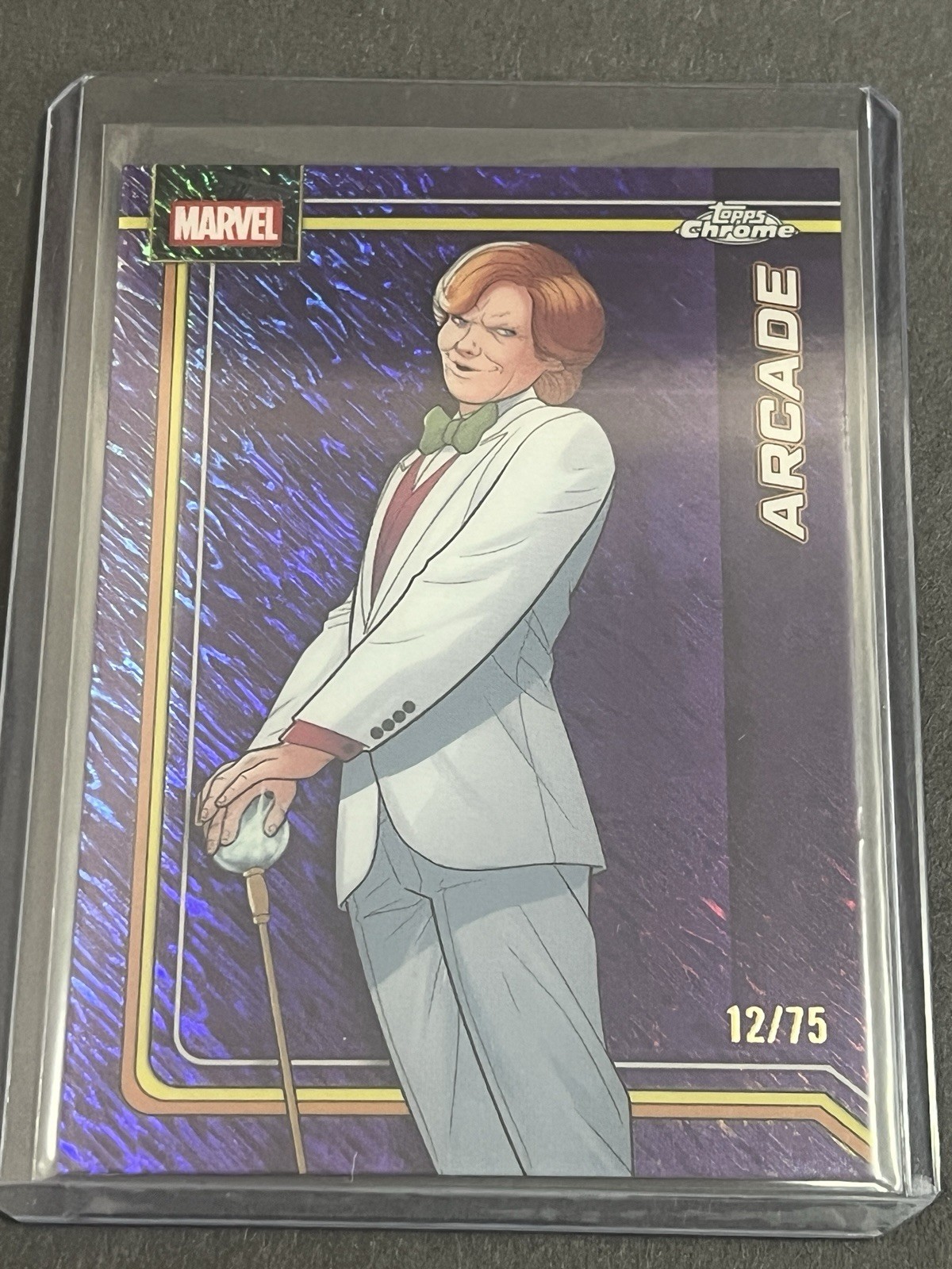 Arcade #104 - 2026 Topps Chrome Marvel Purple Shimmer Refractor /75