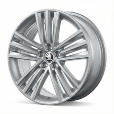 1x Original Skoda Alufelge für Scala (NW1) Sirius silber 7x18 ET39 654071498M