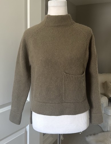 JOSEPH High Neck High Low Cashmere Luxe Sweater Sz XS - Picture 1 of 8