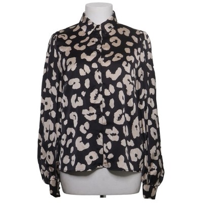 Nous Sommes Labels, Bluse, Größe: S, Jumi Blouse, Schwarz/Beige, Polyester #swr