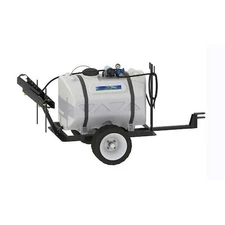 Master Mfg Slo-51-060D-Mm 60 Gal Trailer Deluxe Sprayer, Poly, 15 Ft L Hose, 60