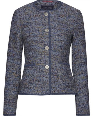 White Label Jacke Kragenlos ohne Kapuze Übergangsjacken Damen NEU