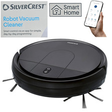 Silvercrest Smart Robot Vacuum Cleaner - App Control - With 5 Cleaning Modes