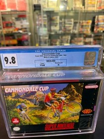 SNES Cannondale Cup Sealed graded CGC 9.8 A+ HTF