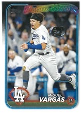 2024 Topps Series 2 #541 Miguel Vargas Los Angeles Dodgers