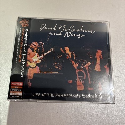 PAUL McCARTNEY & WINGS LIVE AT THE HAMMERSMITH ODEON 1979  From Japan 2 CD 24tr