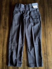 Boy s Tommy Hilfiger Navy Blue Dress Pants. Size 6 4-7 . Elastic Back Waist.