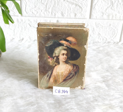 Vintage Beautiful Girl Graphics MIRA TM Perfume Cardboard Box Germany Empty Rare