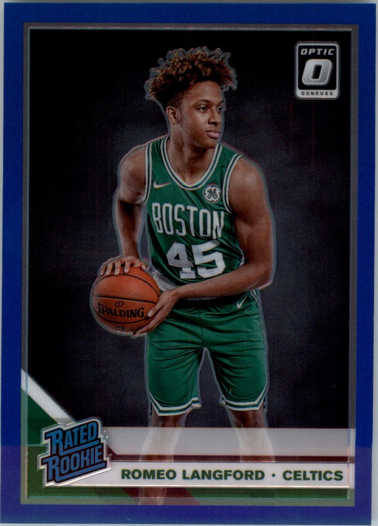 2019-20 Donruss Optic Blue #182 Romeo Langford RR /59 - BSK