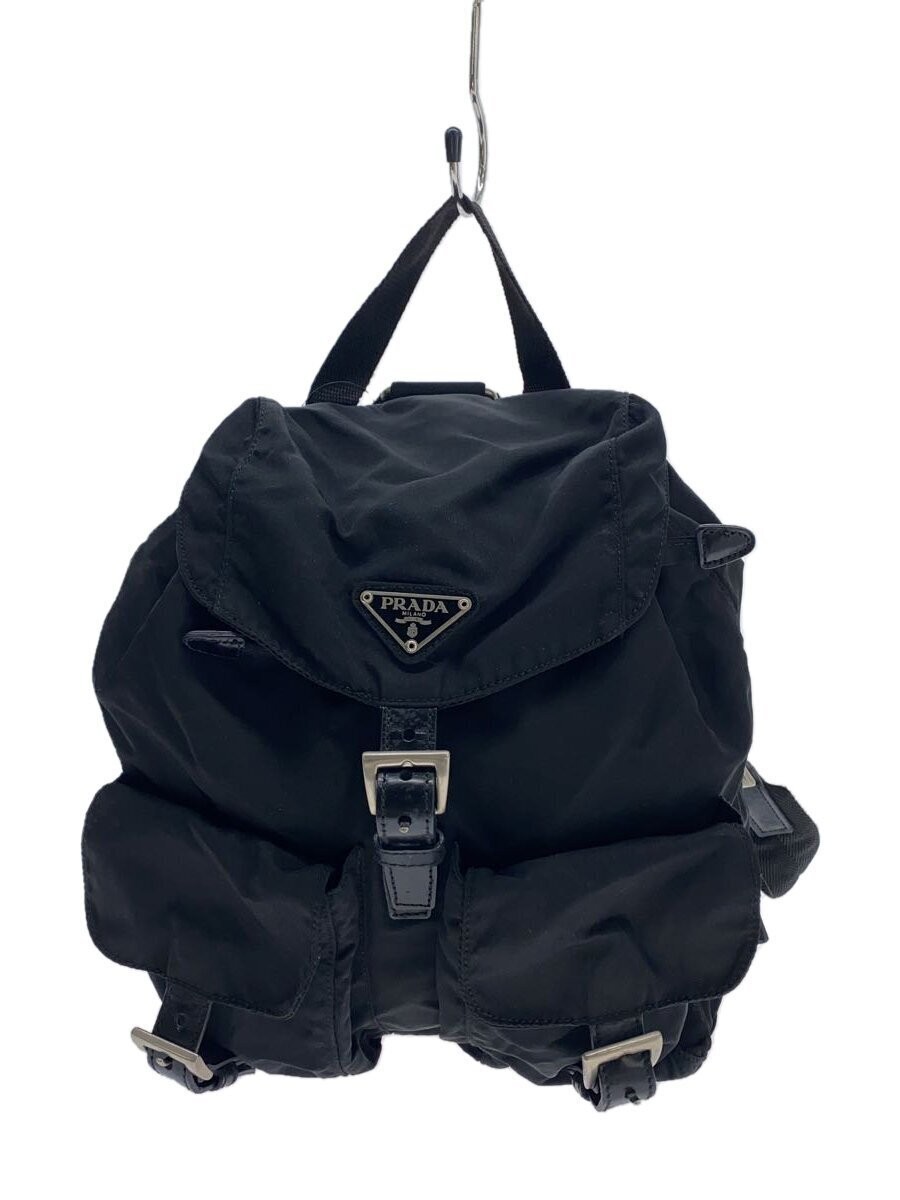 PRADA Backpack Nylon BLK Solid - image 1