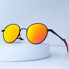 Oakley Terrigal OO4146 Sunglasses Black Ruby Polarized Red Temple New