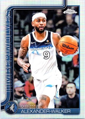 2025-26 Topps Chrome #193 Nickeil Alexander-Walker Refractor