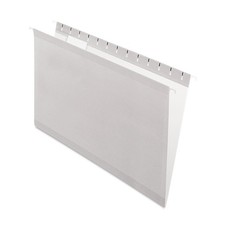 Pendaflex Recycled Hanging Folders, Gray, Legal Size, 25 Pack - Eco-Friendly