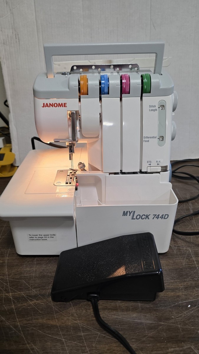 Janome 744D Electric Sewing Machine w/ Pedal | eBay