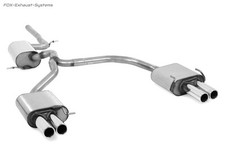  Duplex Komplettanlage ab Kat Skoda Octavia 1Z 2x70mm rund